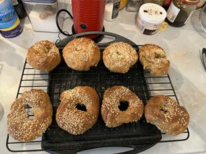 My first home baked bagels